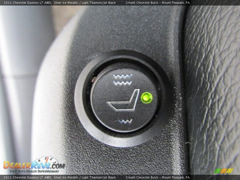 2011 Chevrolet Equinox LT AWD Silver Ice Metallic / Light Titanium/Jet Black Photo #15