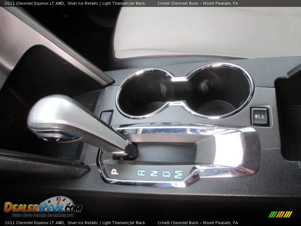 2011 Chevrolet Equinox LT AWD Silver Ice Metallic / Light Titanium/Jet Black Photo #16