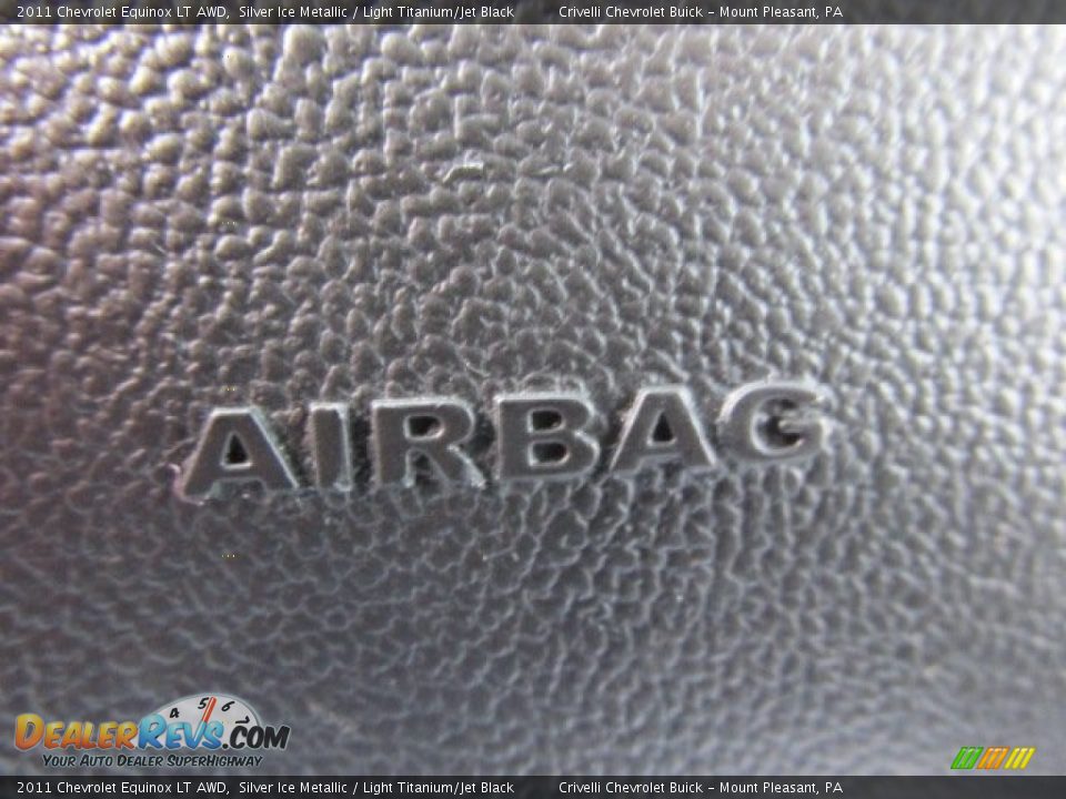 2011 Chevrolet Equinox LT AWD Silver Ice Metallic / Light Titanium/Jet Black Photo #22