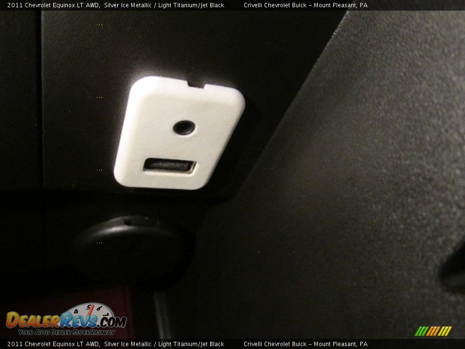 2011 Chevrolet Equinox LT AWD Silver Ice Metallic / Light Titanium/Jet Black Photo #24
