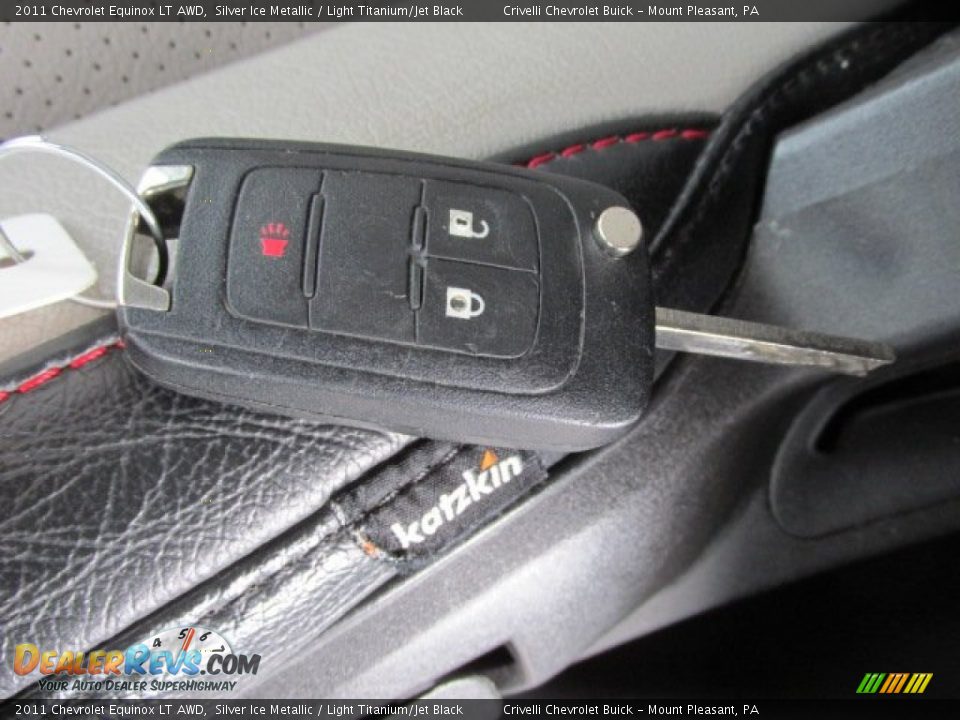 2011 Chevrolet Equinox LT AWD Silver Ice Metallic / Light Titanium/Jet Black Photo #29