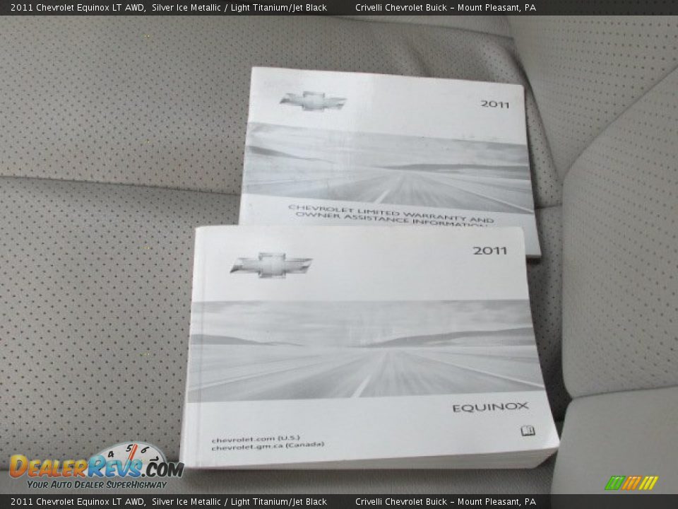 2011 Chevrolet Equinox LT AWD Silver Ice Metallic / Light Titanium/Jet Black Photo #30