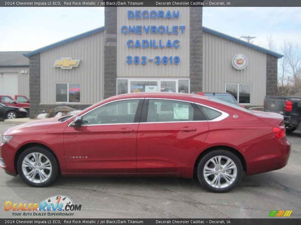 2014 Chevrolet Impala LS ECO Red Rock Metallic / Jet Black/Dark Titanium Photo #1