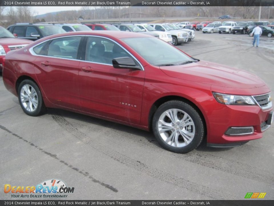 2014 Chevrolet Impala LS ECO Red Rock Metallic / Jet Black/Dark Titanium Photo #3