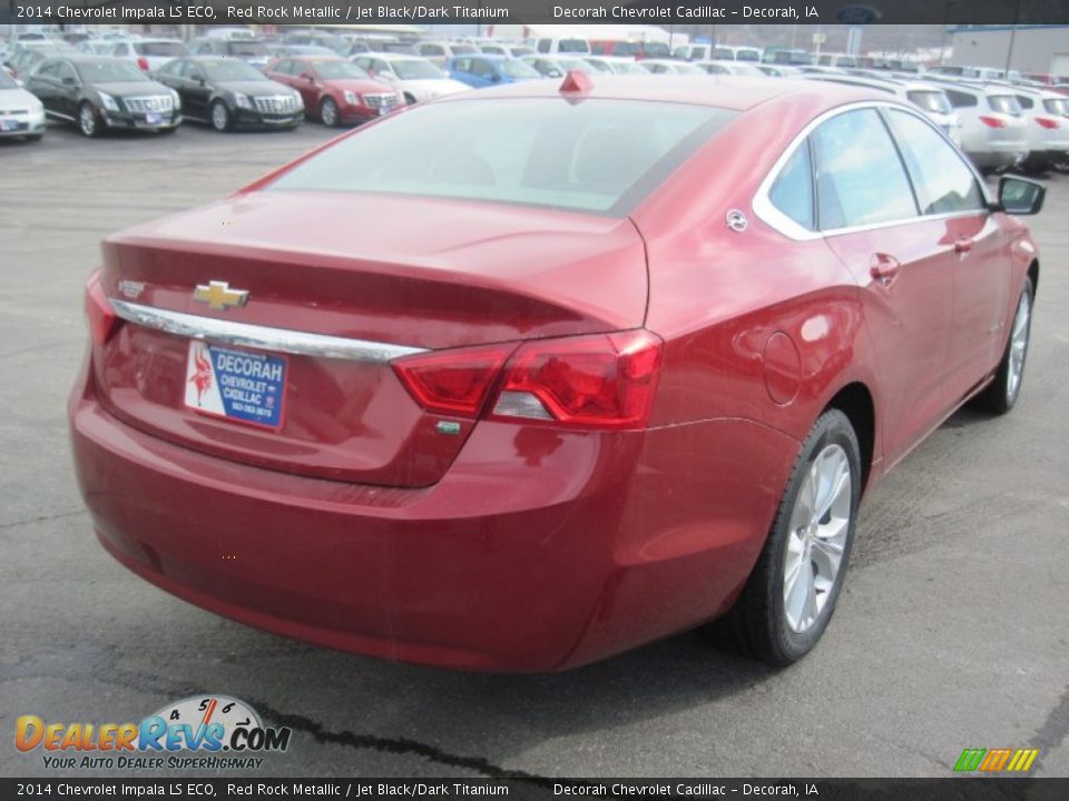 2014 Chevrolet Impala LS ECO Red Rock Metallic / Jet Black/Dark Titanium Photo #4