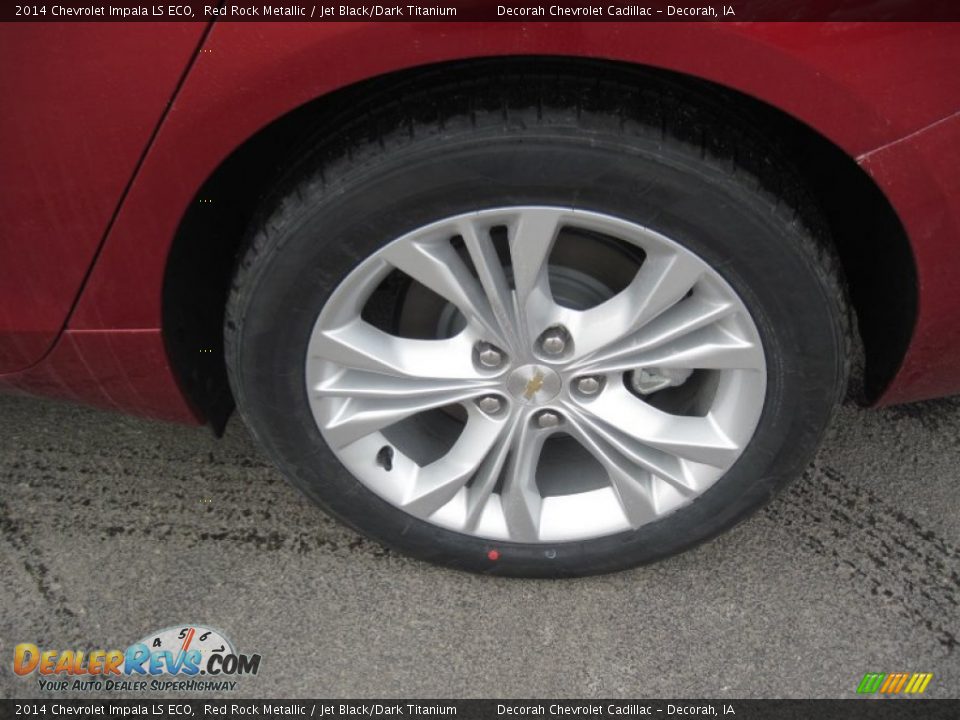 2014 Chevrolet Impala LS ECO Red Rock Metallic / Jet Black/Dark Titanium Photo #5