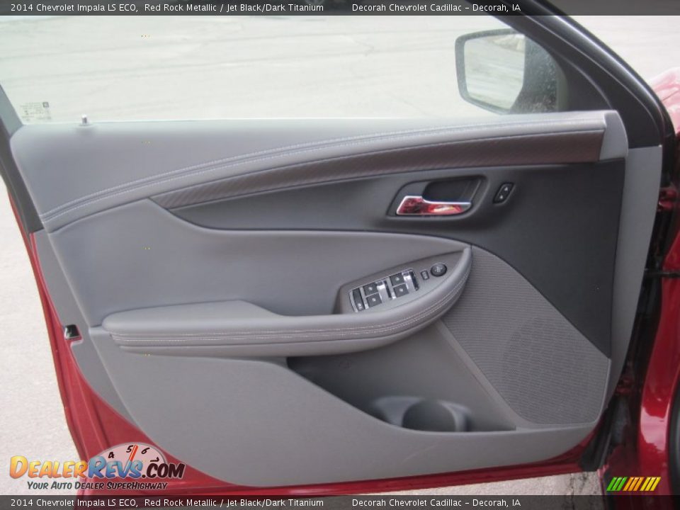2014 Chevrolet Impala LS ECO Red Rock Metallic / Jet Black/Dark Titanium Photo #9