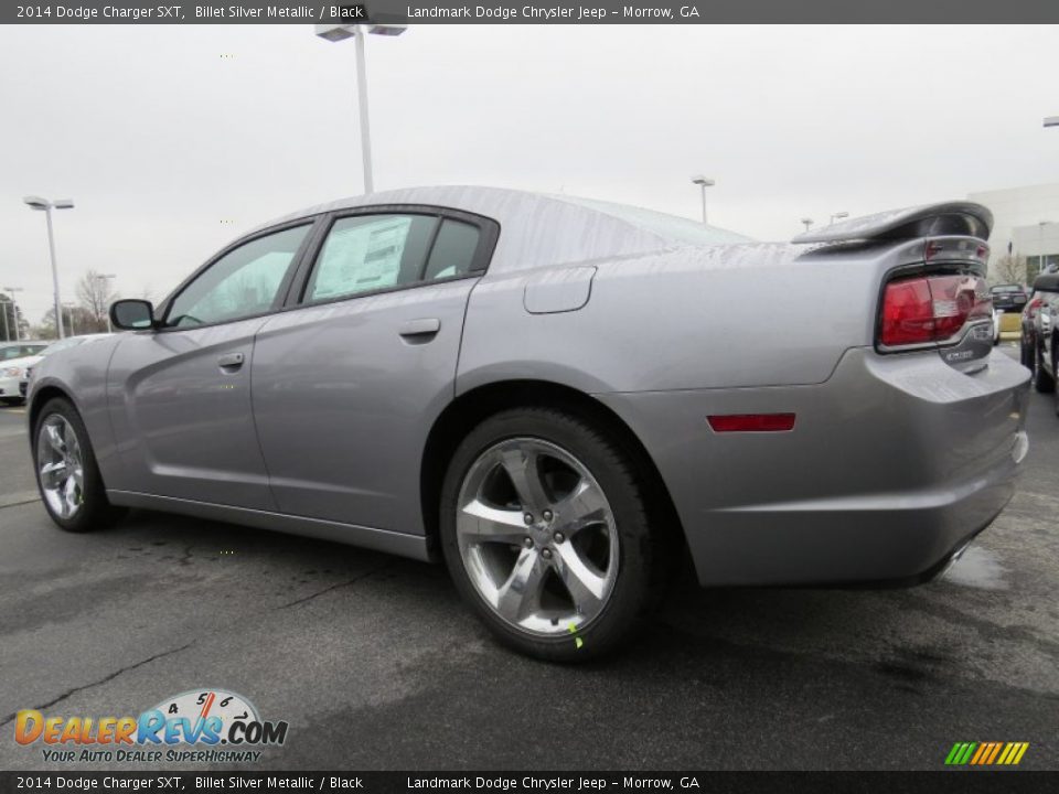 2014 Dodge Charger SXT Billet Silver Metallic / Black Photo #2