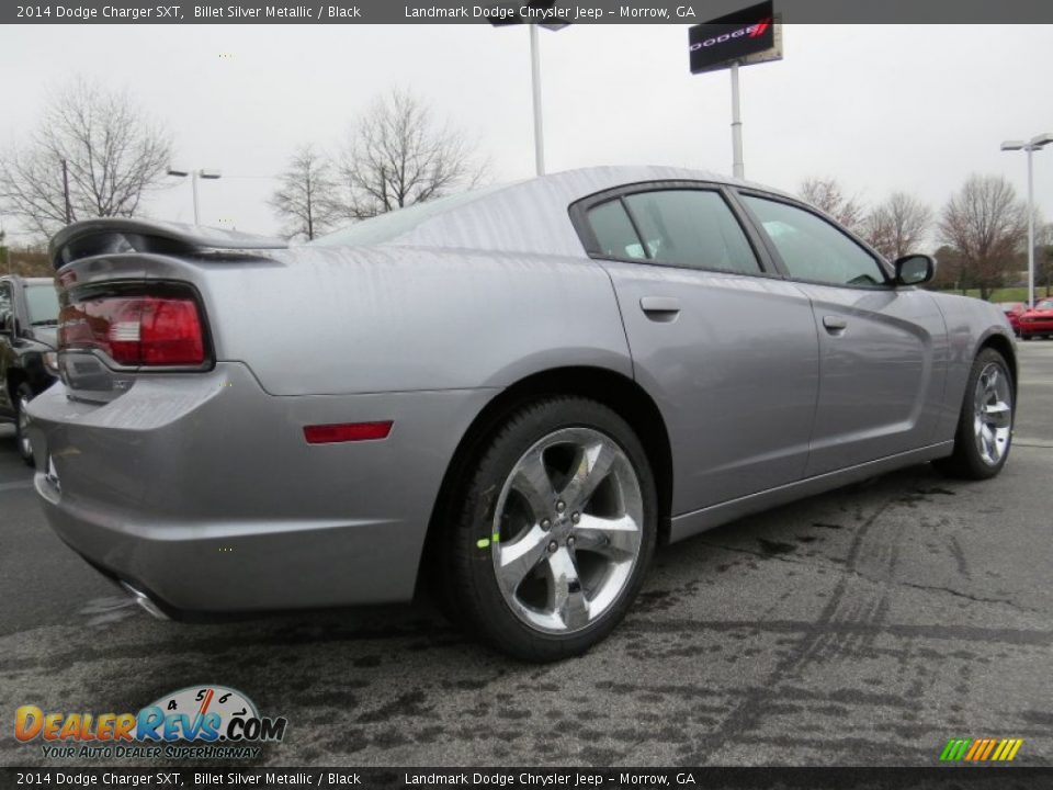 2014 Dodge Charger SXT Billet Silver Metallic / Black Photo #3
