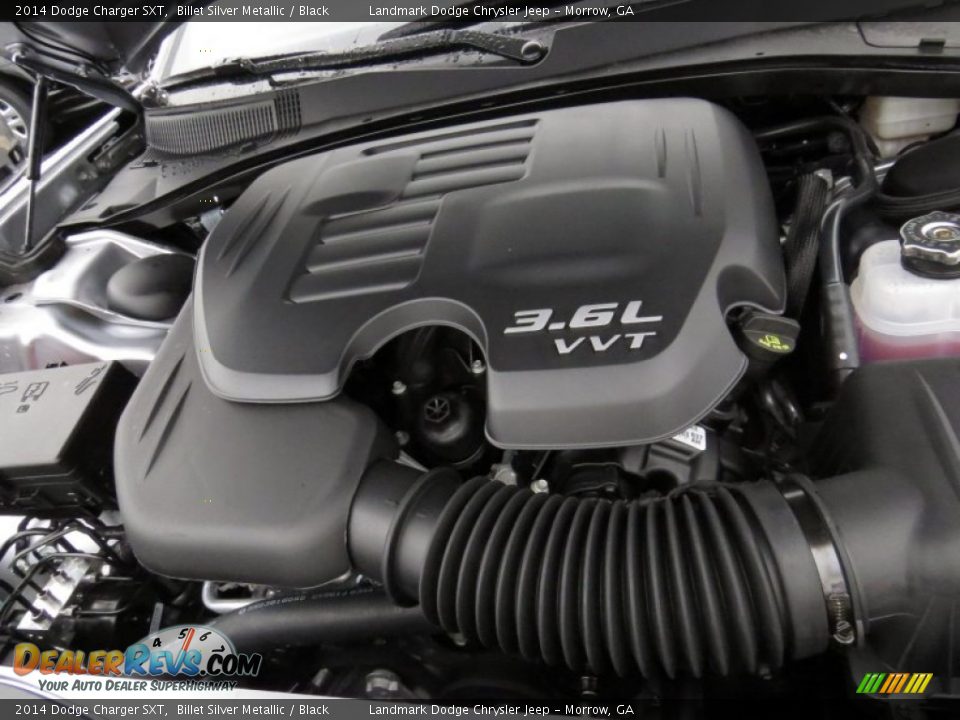 2014 Dodge Charger SXT Billet Silver Metallic / Black Photo #9