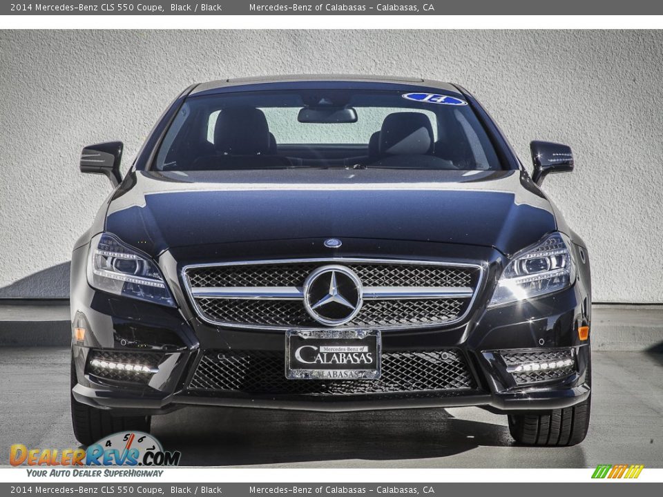 2014 Mercedes-Benz CLS 550 Coupe Black / Black Photo #2