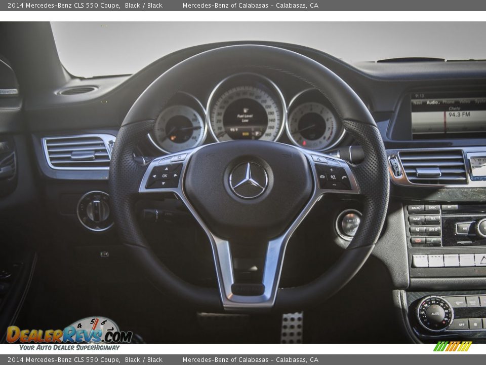 2014 Mercedes-Benz CLS 550 Coupe Black / Black Photo #15