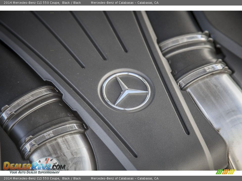 2014 Mercedes-Benz CLS 550 Coupe Black / Black Photo #26