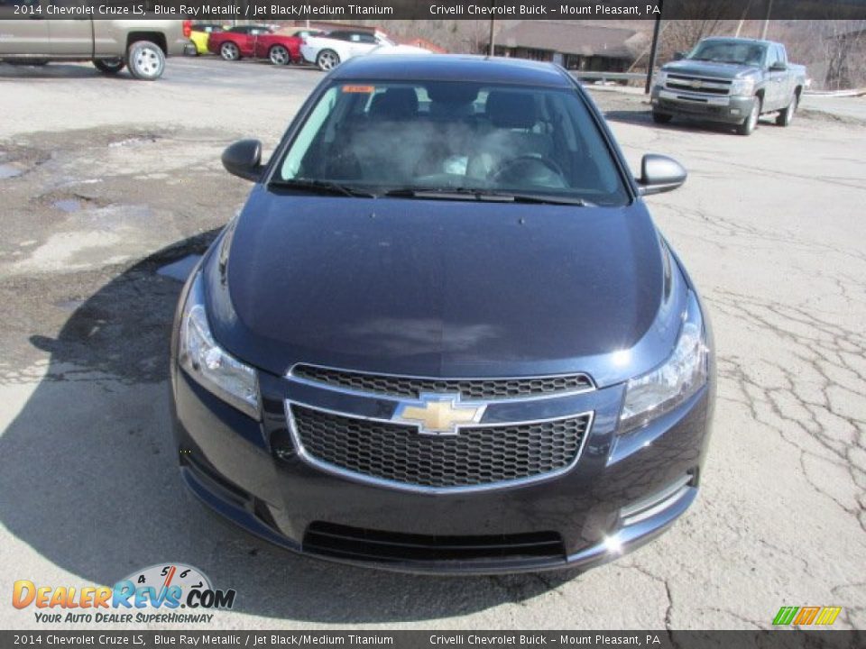 2014 Chevrolet Cruze LS Blue Ray Metallic / Jet Black/Medium Titanium Photo #3