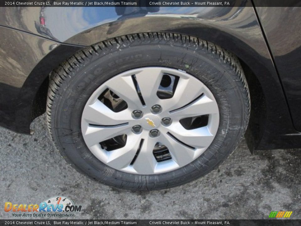 2014 Chevrolet Cruze LS Blue Ray Metallic / Jet Black/Medium Titanium Photo #5