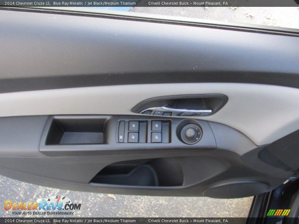 2014 Chevrolet Cruze LS Blue Ray Metallic / Jet Black/Medium Titanium Photo #7