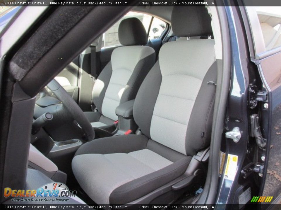 2014 Chevrolet Cruze LS Blue Ray Metallic / Jet Black/Medium Titanium Photo #9