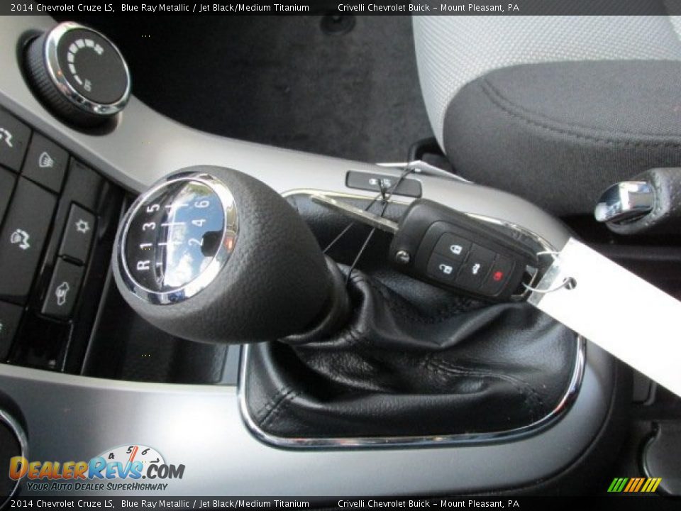 2014 Chevrolet Cruze LS Blue Ray Metallic / Jet Black/Medium Titanium Photo #11