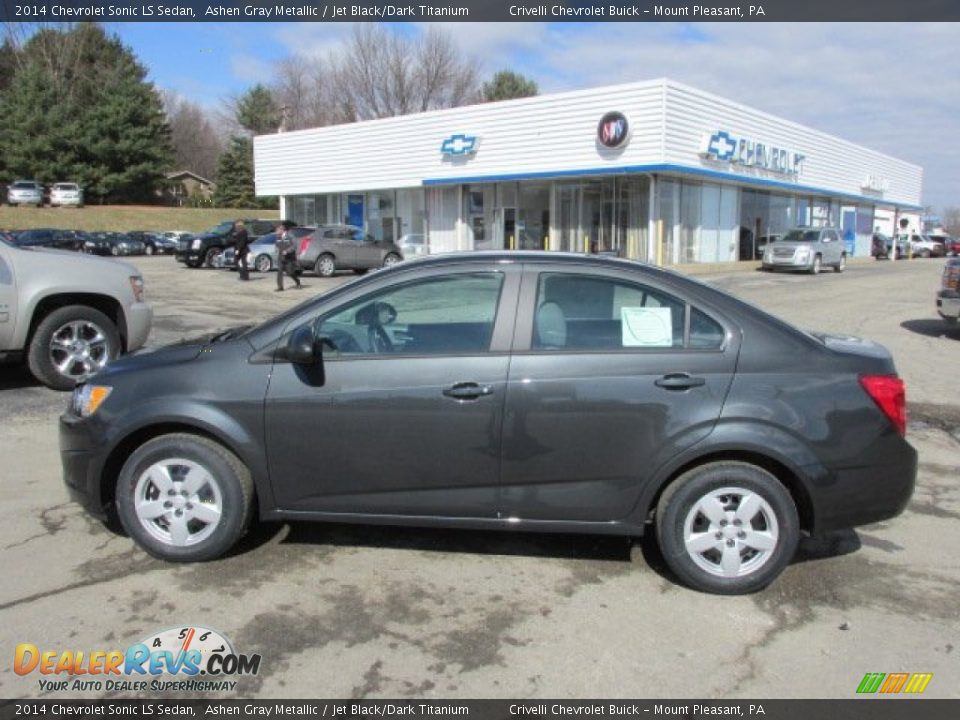 Ashen Gray Metallic 2014 Chevrolet Sonic LS Sedan Photo #2