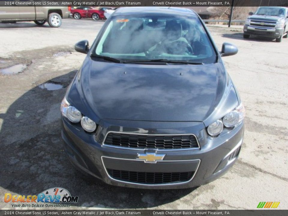2014 Chevrolet Sonic LS Sedan Ashen Gray Metallic / Jet Black/Dark Titanium Photo #4