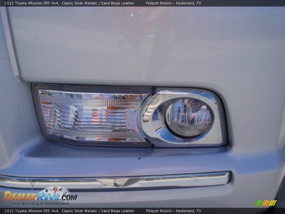 2012 Toyota 4Runner SR5 4x4 Classic Silver Metallic / Sand Beige Leather Photo #10
