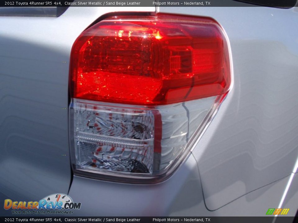2012 Toyota 4Runner SR5 4x4 Classic Silver Metallic / Sand Beige Leather Photo #19