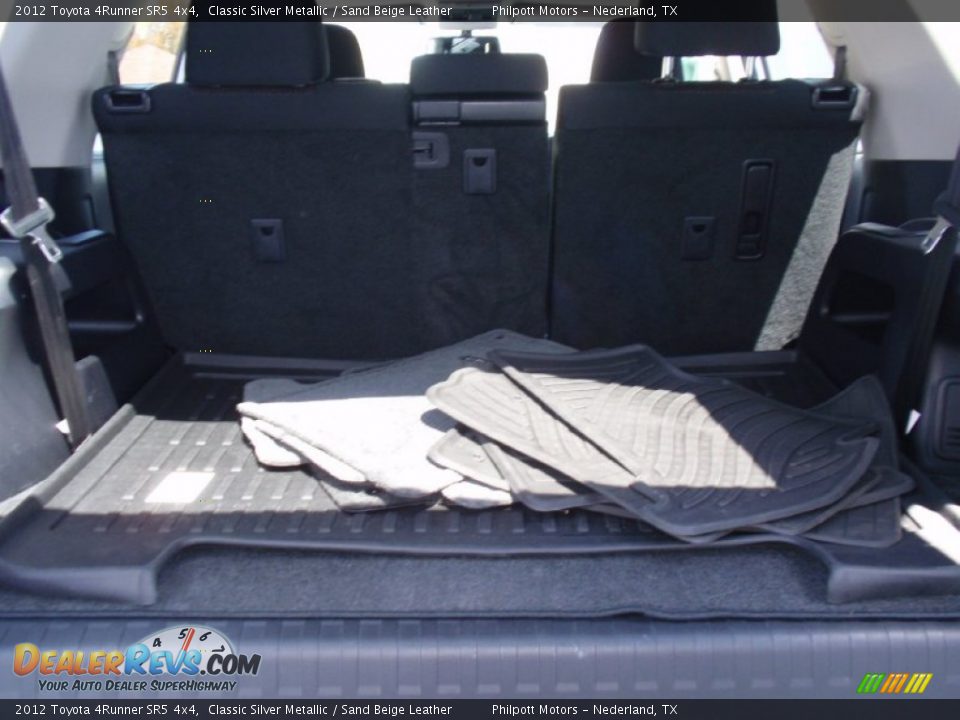 2012 Toyota 4Runner SR5 4x4 Classic Silver Metallic / Sand Beige Leather Photo #28