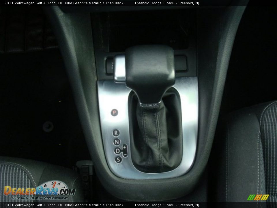 2011 Volkswagen Golf 4 Door TDI Blue Graphite Metallic / Titan Black Photo #19