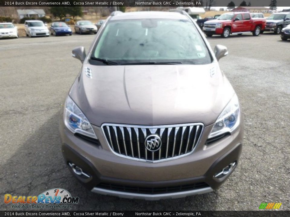 2014 Buick Encore Convenience AWD Cocoa Silver Metallic / Ebony Photo #2