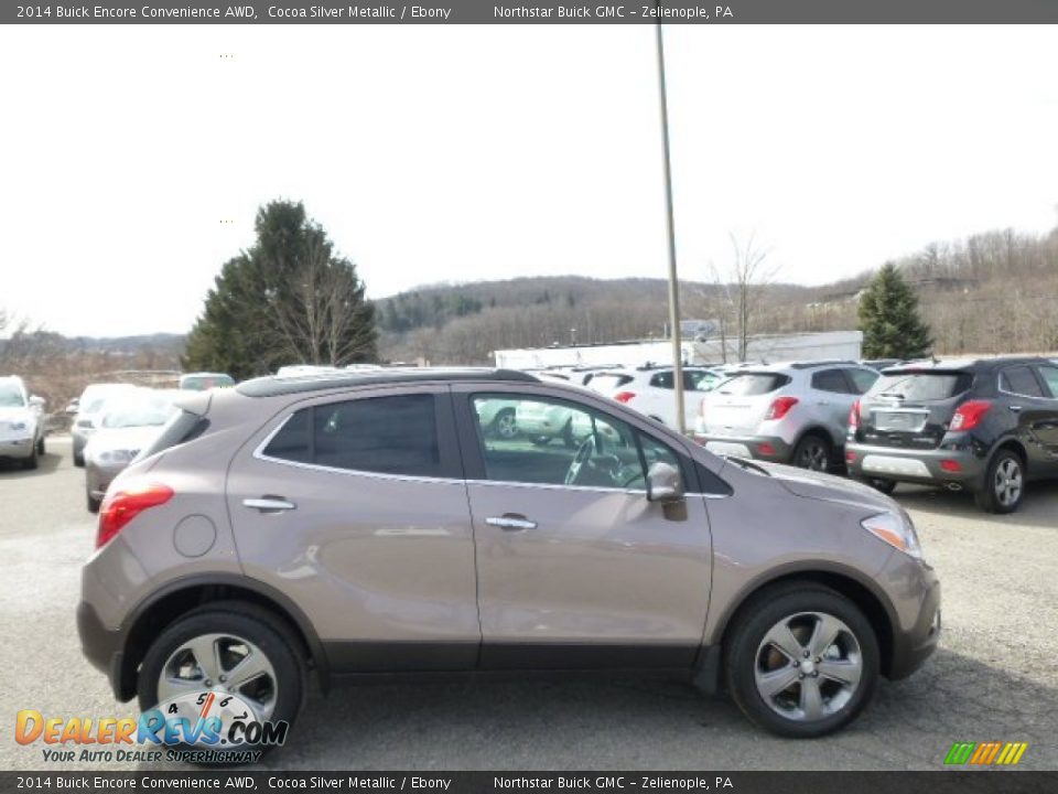 Cocoa Silver Metallic 2014 Buick Encore Convenience AWD Photo #4