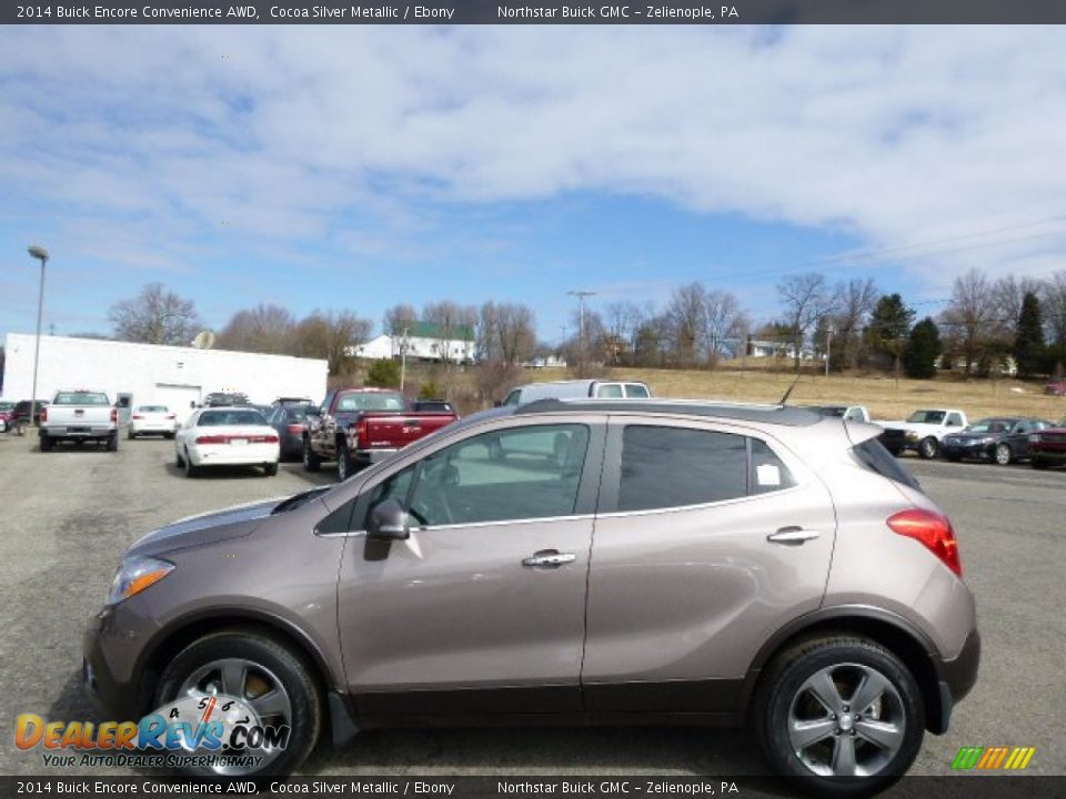 Cocoa Silver Metallic 2014 Buick Encore Convenience AWD Photo #8