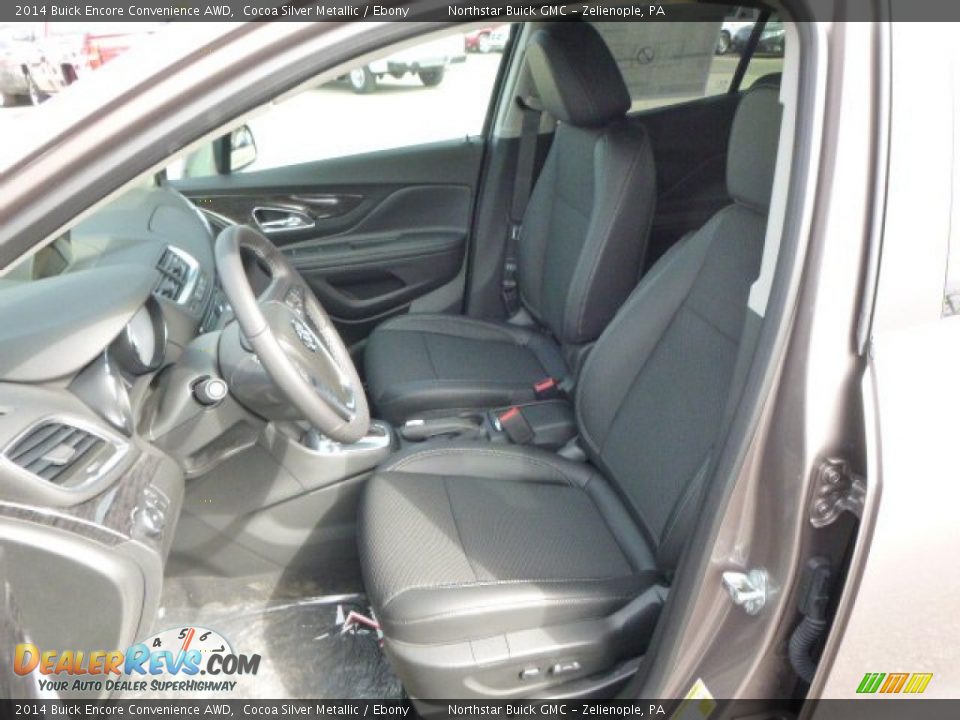 2014 Buick Encore Convenience AWD Cocoa Silver Metallic / Ebony Photo #10