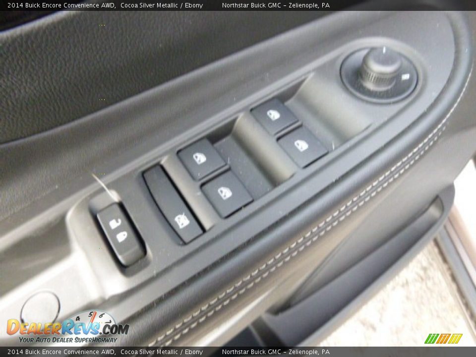 2014 Buick Encore Convenience AWD Cocoa Silver Metallic / Ebony Photo #13
