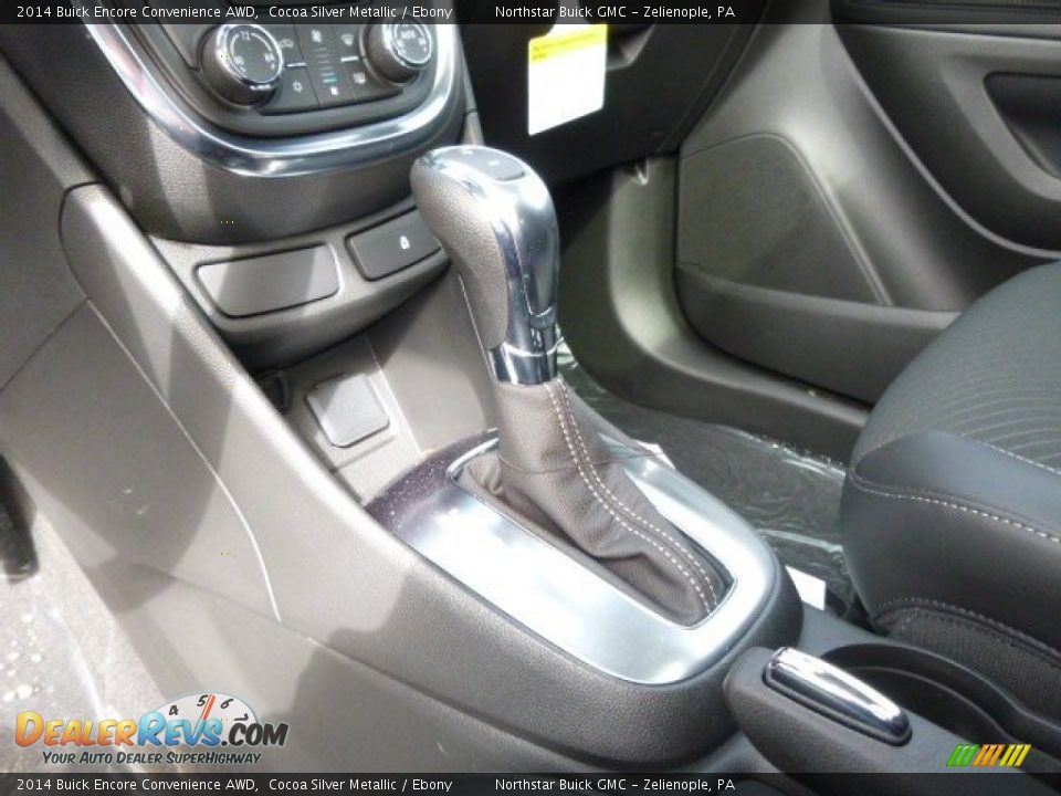2014 Buick Encore Convenience AWD Cocoa Silver Metallic / Ebony Photo #17