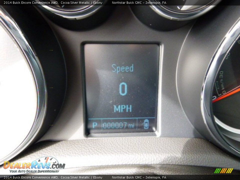 2014 Buick Encore Convenience AWD Cocoa Silver Metallic / Ebony Photo #19
