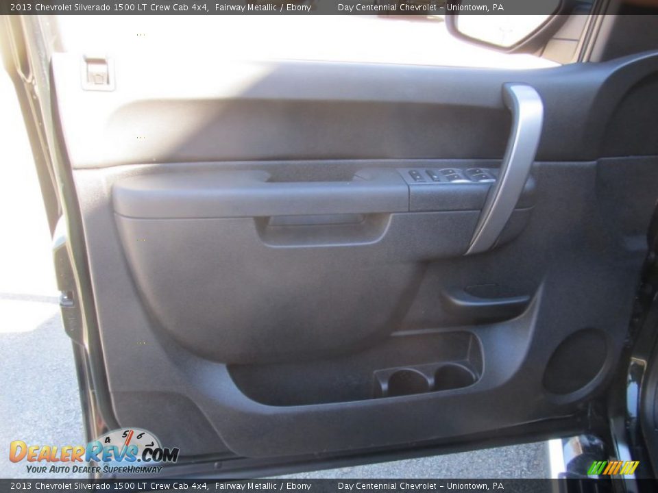 2013 Chevrolet Silverado 1500 LT Crew Cab 4x4 Fairway Metallic / Ebony Photo #12