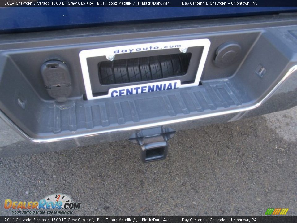 2014 Chevrolet Silverado 1500 LT Crew Cab 4x4 Blue Topaz Metallic / Jet Black/Dark Ash Photo #5