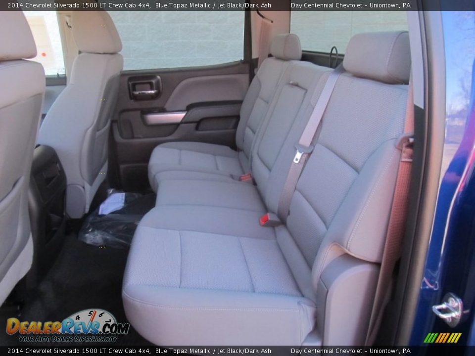2014 Chevrolet Silverado 1500 LT Crew Cab 4x4 Blue Topaz Metallic / Jet Black/Dark Ash Photo #13