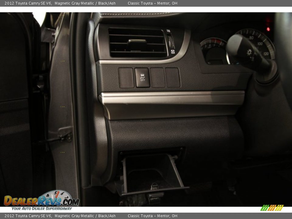 2012 Toyota Camry SE V6 Magnetic Gray Metallic / Black/Ash Photo #6