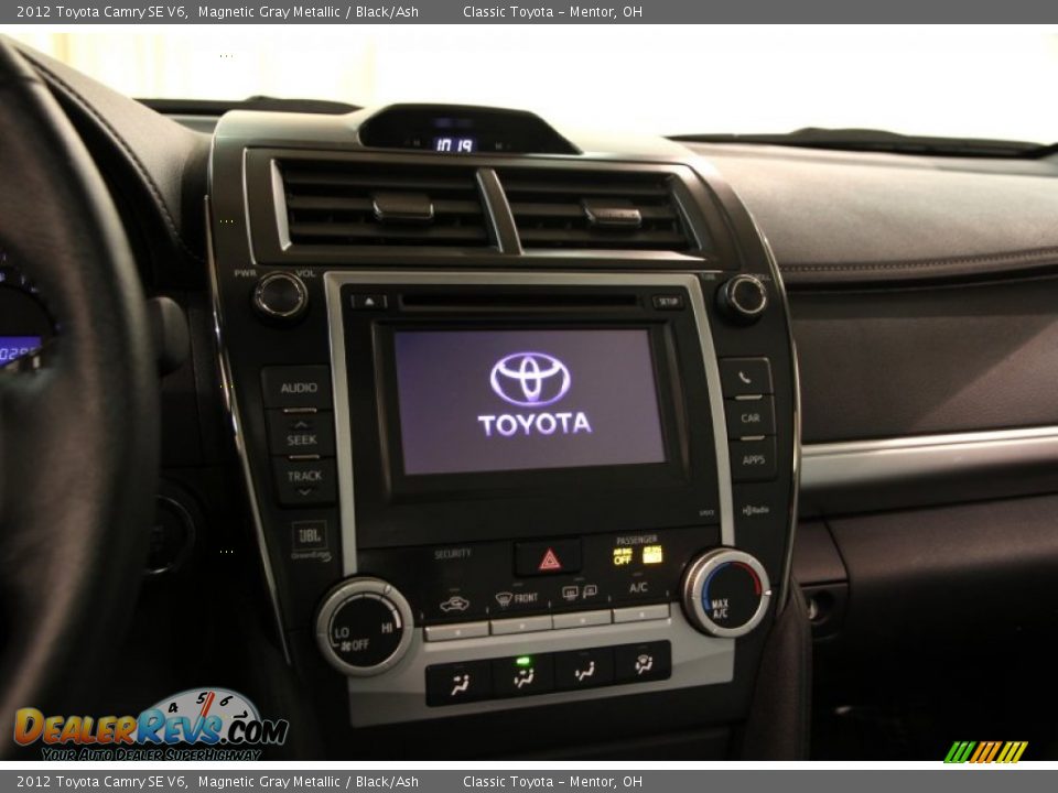 2012 Toyota Camry SE V6 Magnetic Gray Metallic / Black/Ash Photo #10