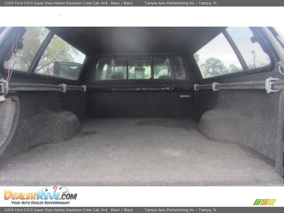 2006 Ford F350 Super Duty Harley Davidson Crew Cab 4x4 Black / Black Photo #15