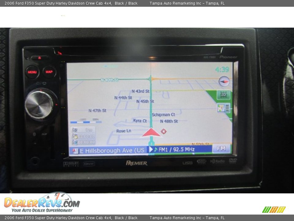 2006 Ford F350 Super Duty Harley Davidson Crew Cab 4x4 Black / Black Photo #32