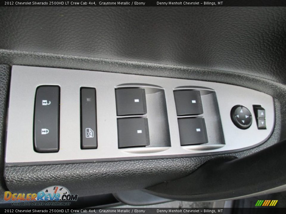 2012 Chevrolet Silverado 2500HD LT Crew Cab 4x4 Graystone Metallic / Ebony Photo #12