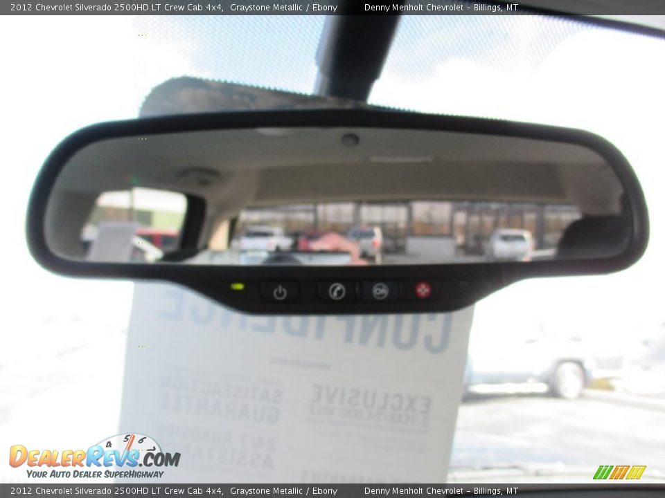 2012 Chevrolet Silverado 2500HD LT Crew Cab 4x4 Graystone Metallic / Ebony Photo #17