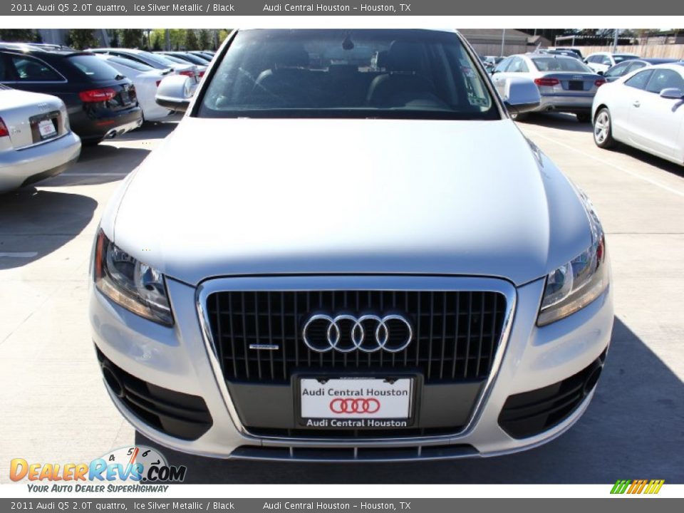 2011 Audi Q5 2.0T quattro Ice Silver Metallic / Black Photo #2