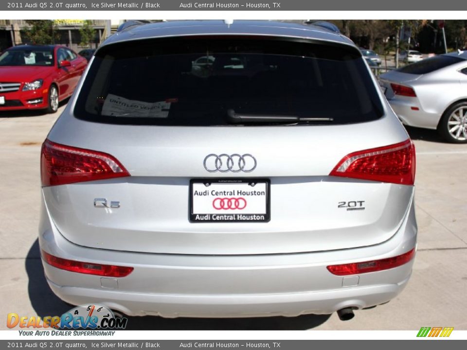2011 Audi Q5 2.0T quattro Ice Silver Metallic / Black Photo #8