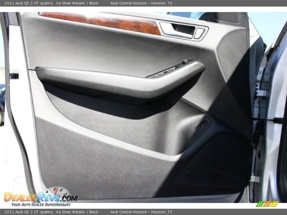 2011 Audi Q5 2.0T quattro Ice Silver Metallic / Black Photo #10