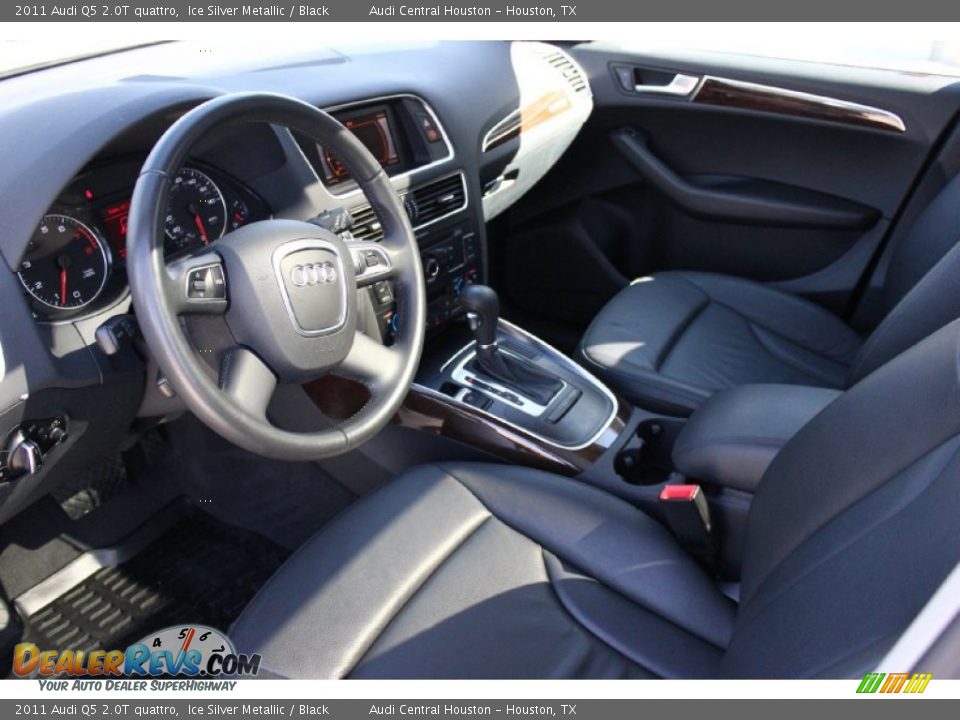 2011 Audi Q5 2.0T quattro Ice Silver Metallic / Black Photo #11
