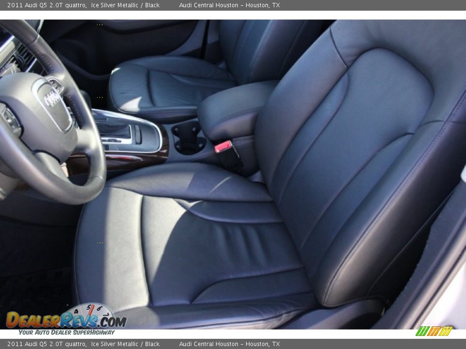 2011 Audi Q5 2.0T quattro Ice Silver Metallic / Black Photo #13