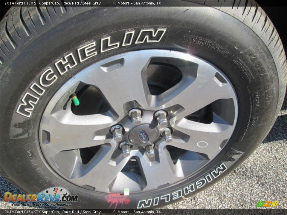 2014 Ford F150 STX SuperCab Race Red / Steel Grey Photo #2